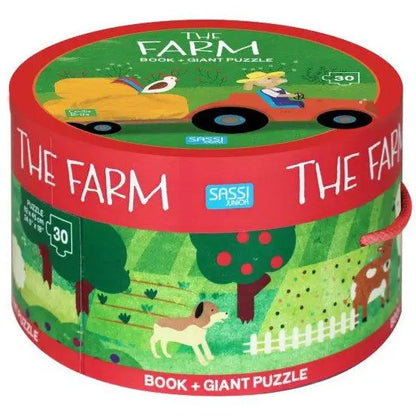 The Farm: Book and Puzzle Set